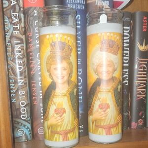Saint Golden Girls Prayer Candle Illuminidol Made in USA Golden Girls Lot Of 2